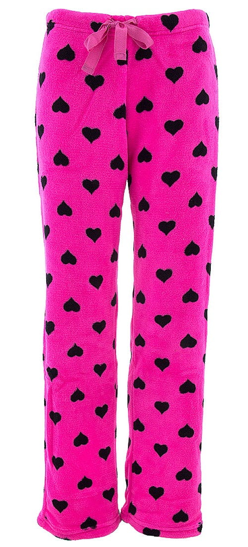 hot pink pajama pants