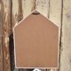 thumbnail image 2 of Wooden House Key Holder for Key Storage White Vintage Wall Mounted Box, 2 of 2