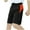 Black, variant on QTBIUQ Unisex Color Block Basketball Shorts for Kids Loose High Waist Breathable Athletic Sports Pants with Wide Leg 6-14 Years