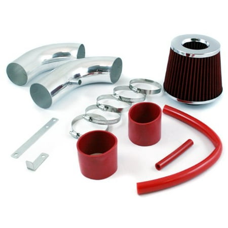 Dodge Dakota Intake - 2000 2001 2002 Dodge Durango / Dakota 3.7L 4.7L Short Ram Air Intake System with Filter - Red