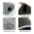 thumbnail image 5 of ZZkhGO Thickened Bathroom Floor Mat, Plush Absorbent Toilet Rug, Non Slip Soft Bedroom Carpet Door Mat for Home, 5 of 6