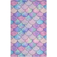 thumbnail image 2 of GZHJMY Kitchen Dish Towels, Mermaid Fish Scale Kitchen Towels Set of 4 Super Soft Absorbent Dish Towels Set Microfiber Polyester Kitchen Dish Cloths Decorative Tea Towels, 28x18 Inch Washcloths, 2 of 7