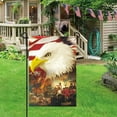 thumbnail image 5 of Zhourta 4th of July Garden Flags 12×18Inch Patriotic American Flag Outdoor Yard Decorations for Independence Day Summer Backyard Porch Party Supplies, 5 of 6