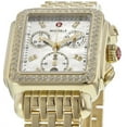 thumbnail image 2 of Michele Deco Diamond Yellow Gold Tone Diamond Women's Watch MWW06A000777, 2 of 2