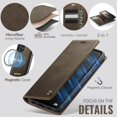 thumbnail image 4 of Funda tipo cartera desmontable compatible con Wefor para Samsung Galaxy A52, 4 of 9