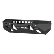ARIES 2082052 TrailChaser Black Aluminum Front Bumper with Winch Mount, Select Jeep Wrangler JK Fits select: 2008,2015-2017 JEEP WRANGLER UNLIMITED
