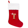 thumbnail image 3 of Christmas Decoration Supplies - Red Christmas Stockings 26 Letter Christmas Stockings Large Christmas Stockings Festive Christmas Tree Hanging Pendant*2 Pack, 3 of 5