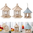 thumbnail image 1 of 3 Piezas de Colgante Alimentador de Pájaros Jardín Al Decoración Regalos 2L + S Cola Comedero para pájaros colgante, 1 of 8
