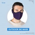thumbnail image 2 of Máscara Deportiva De Invierno Equipo De Protección A Prueba De Viento Cubierta Facial Deportiva Gris Claro Vogacara OD019378-11, 2 of 6