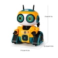 thumbnail image 4 of Toytexx RC Robot Toy for Kids, Gesture Sensing & Remote Control Robot with Voice Recording, Music, Track Movement, Interactive Play, Gift for Boys and Girls Ages 3+ (Random Color), 4 of 13
