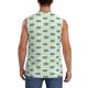 thumbnail image 4 of Balery Cute Crocodile Camisetas sin mangas para hombre, absorbe la humedad y protege contra el mal olor.-Medium, 4 of 7