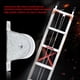 thumbnail image 2 of 4 Uds. Piezas de repuesto de rueda de polea de escalera Universal de 4cm de diámetro accesorios de escalera, 2 of 8