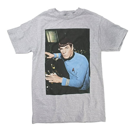 Star Trek Spock Control Adult Heather Gray T-Shirt