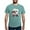 Sea Foam, variant on CafePress - Cute Kawaii Cat T Shirt - Mens Comfort Colors Shirt