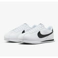 thumbnail image 2 of Nike Cortez White Black Men's Leather Sneakers, 2 of 6