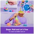 thumbnail image 3 of Kinetic Sand, Squish N’ Create Sensory Toy Playset, 3 of 9