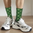 thumbnail image 6 of Cauagu Christmas (2) Print Crew Socks for Women and Men,Adult Athletic Running Socks 1-Pair Sports Socks Work Gear Socks with Moisture Wicking, 6 of 6