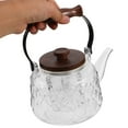 thumbnail image 5 of FOMIYES Heat Resistant Transparent Glass Teapot with Unique Artistic Design for Household Stovetop Use, 5 of 8