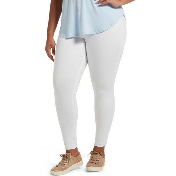 HUE Womens Plus Size High-Waist Denim Leggings Style-U20652X