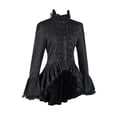 thumbnail image 3 of Coswear Haut en Dentelle Gothique Manches Longues Style Élégant Robe de Cour, 3 of 6