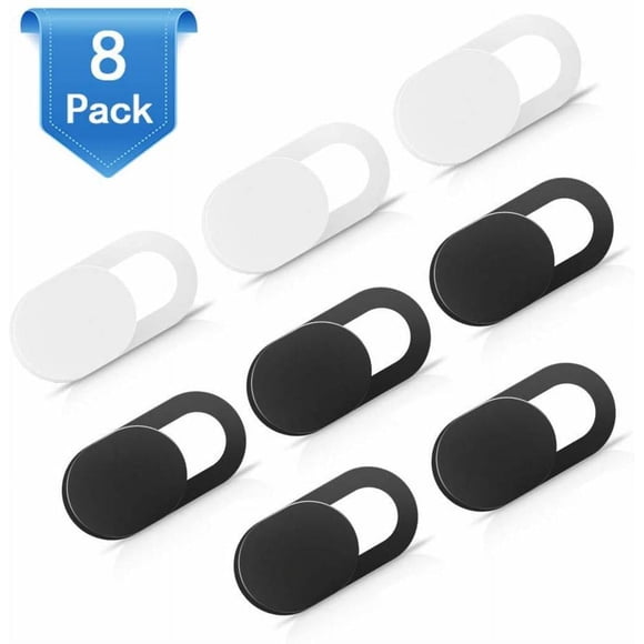 Webcam cover, cover camera laptop, ultra thin web camera cover for computer laptop, MacBook Pro, smartphone, PC, mobile phone accessories - protect your privacy online (8 pieces)