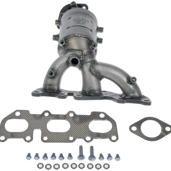 Dorman 674-829 Rear Catalytic Converter with Integrated Exhaust Manifold for Specific Hyundai Models (Non-CARB Compliant) Fits 2007 Hyundai Santa Fe