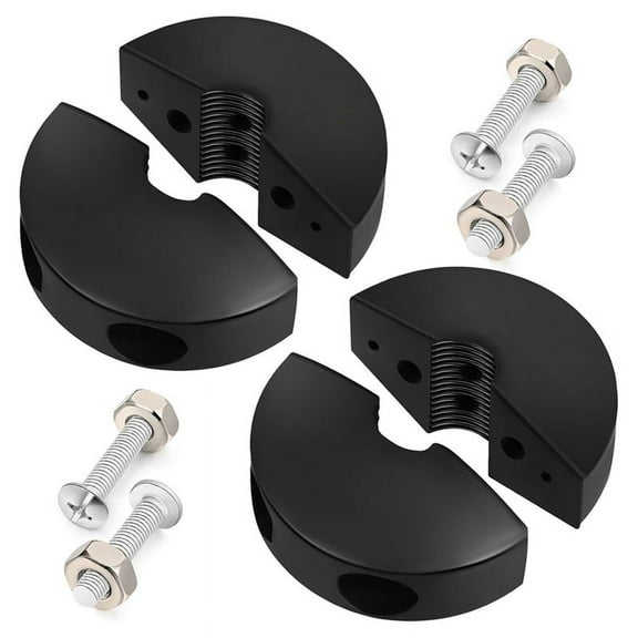 2Sets Air Hose Stopper Adjustable Hose Reel Replacement Parts Bumper for 1/2In ID,Auto Rewind Retrac Black rubber