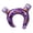 A004- Clear (Pumpkin Cross Headband), variant on Halloween Headband Foil Balloon, Halloween Photo Booth Props, Witch Halloween Decorations, Halloween Party Decorations, Lightweight Wearable Inflatable Headpiece for All Ages