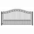 thumbnail image 2 of ALEKO DG12STPSSW St. Louis Style Ornamental Iron Wrought Single Swing 12' Driveway Gate, 2 of 9