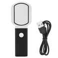 thumbnail image 2 of Noref TH‑7018FX Handheld Magnifying Glass With LED Light Foldable 10X / 25X Magnifying Tool,10X / 25X Magnifier,LED Magnifying Glass, 2 of 8