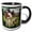 Black/White, variant on 3drose, Happy Easter - Easter, Animal, Ewe, Love, Fun, Love, Cute, 11oz Mug