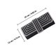 thumbnail image 5 of NUOLUX 1Ud De Mano Negro Con Para Usar En Banquetes Fiestas Y Eventos, 5 of 7
