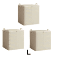 thumbnail image 2 of 3PCS Large Capacity Foldable Storage Bags for Clothes and Quilts, Zipper Storage Bins, Non-Woven Organizer Container, Moving Bags Travel Clothing Bag for Blankets Pillows, 2 of 9