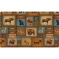 thumbnail image 1 of Toland Home Garden 18 by 30-Inch Quilted Wilderness Indoor Outdoor Mat, Standard, 1 of 2