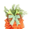 thumbnail image 5 of Clearance Items! Lssam Easter Carrot Wreath Rustic Farmhouse Table Centerpiece & Door Hanger Decor with Spring Floral Accents for Home Kitchen Easter Party, 5 of 9