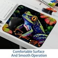 thumbnail image 6 of Frog Desk Pad Mouse Mat Gaming Mouse Pad | Square 8.3x9.8 Inch Non-Slip Rubber Bottom Printed Suitable for Office and Gaming, 6 of 6