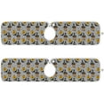 thumbnail image 2 of Coolnut Halloween Owl Pumpkin Sink Splash Guard for Faucet 2 Packs Faucet Absorbent Mats, Jack-o-lantern Faucet Handle Drip Catcher Quickly Drying Mat for Kitchen Counter Bathroom, 14.9"x5.5", 2 of 7