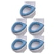 thumbnail image 1 of Toystoory 1 unidad de calentador y grueso para baño, cubierta de asiento de inodoro de tela lavable y estirable, almohadillas para Closestool, Type6 NO6 Toystoory CBP054630, 1 of 1