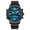 Black/Blue, variant on Dual Analog Digital Display Watch Men Wristwatch LED Date Alarm Chronograph Stainless Steel Waterproof Mens Sports Watches