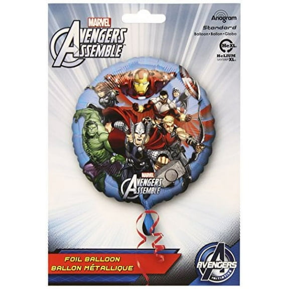 18" AVENGERS BALLOON Party Supplies Decorations Foil Mylar Balloon