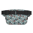 thumbnail image 3 of Fotbe Farm Animals 1 Cangurera Cuadrada con Estampado de Doble Capa, Bolsa de Cintura Ajustable Mini para Hombres y Mujeres, 3 of 9