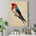 thumbnail image 4 of UXIEQU Bird Oil Painting Canvas Wall Art 15.75x11.81 Inches, 4 of 8