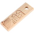 thumbnail image 4 of Wooden Fishhook Ruler Fishing Fishhook Gauge Lightweight Compact Fish Hook Measuring Contrast Ruler, 4 of 5