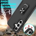 thumbnail image 4 of Funda SaharaCase Raider Series con soporte para Galaxy S25 FE, color negro, 4 of 9