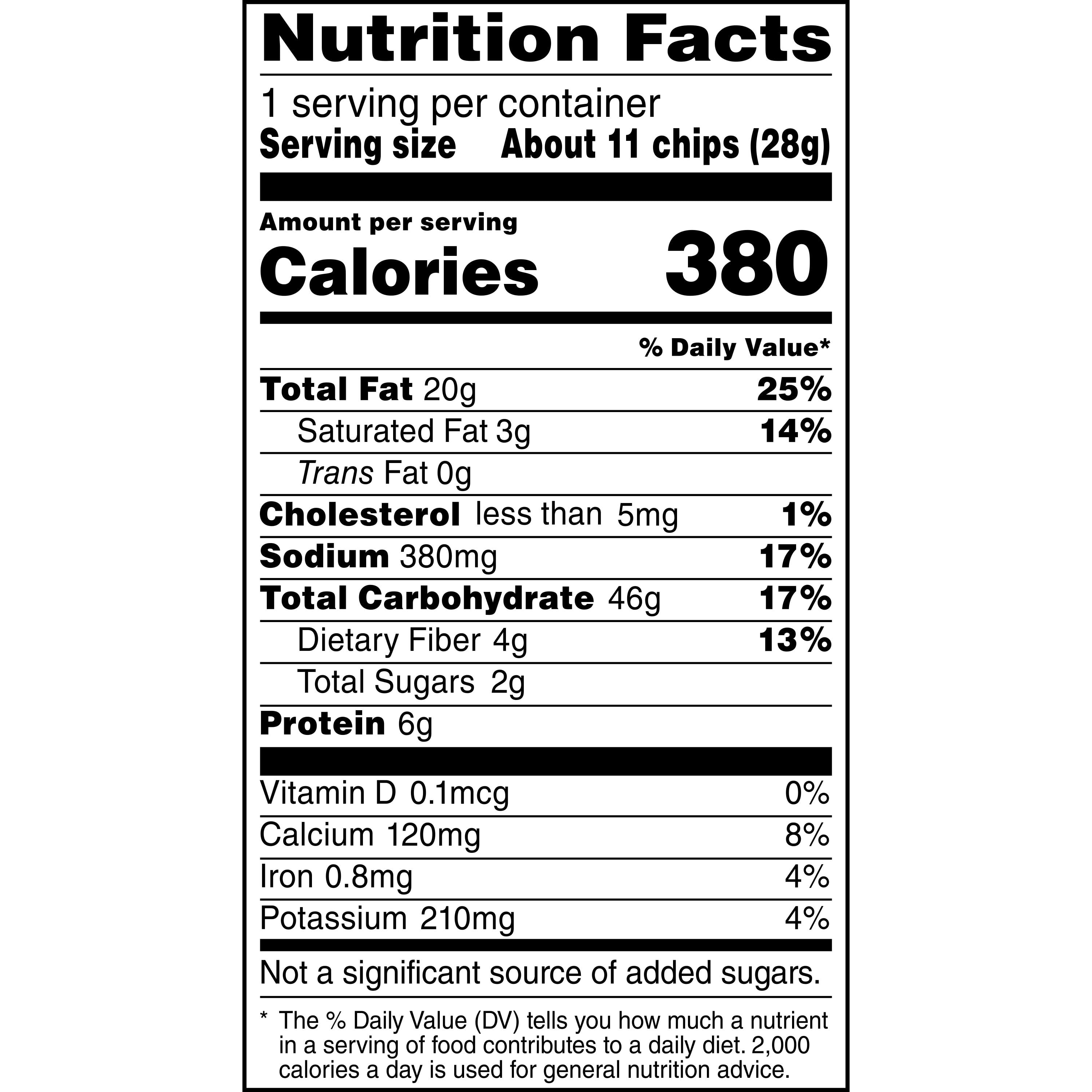 Doritos Ultimate Garlic Parm Flavored Tortilla Chips, 2.625 ounce
