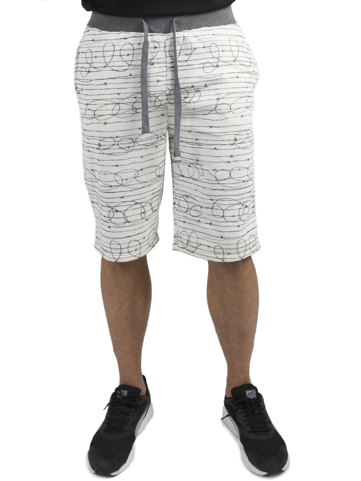 shorts over joggers