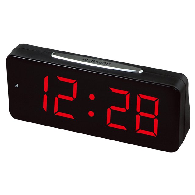 Reloj despertador LED Dinheiro reloj de escritorio digital reloj luminoso para el hogar