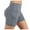 Gray, variant on Augper Women's High Waist Bike Shorts - Athletic Workout Tummy Control Stretch Running Yoga Pants