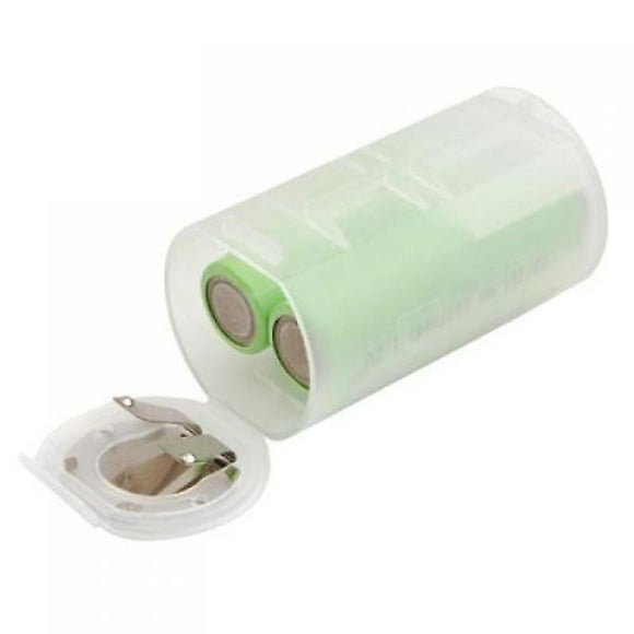 Adaptador de batería AA a D de 4 piezas