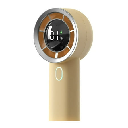

personal neck fan rechargeable small fan cool gadgets Powerful Handheld Fan Mini Small Pocket Fan Display Electricity In Real Time Table Fan Mini Portable Fan For Fishing Picnic